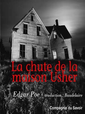 cover image of La chute de la Maison Usher